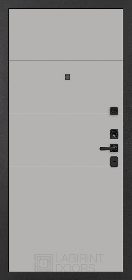 дверь Labirint Acustic 13, Цвет "Грей Софт (Серый светлый)" - Image 2