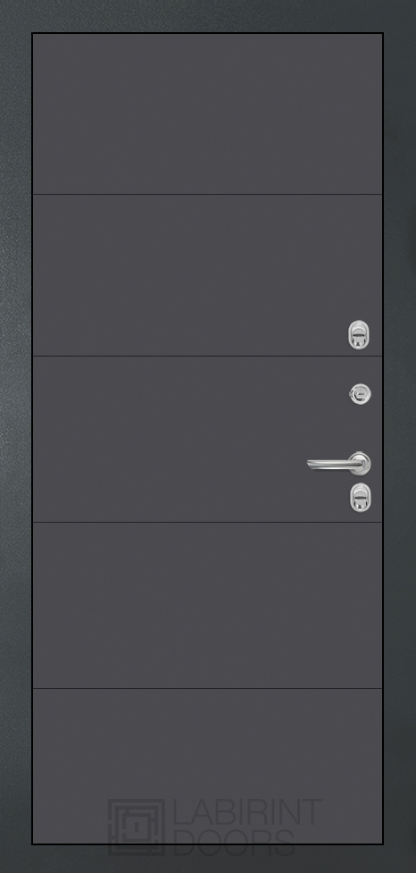 дверь Labirint ATLANTIC 13, Цвет "Графит софт" - Image 2