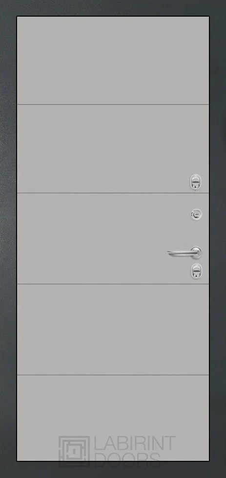 дверь Labirint ATLANTIC 13, Цвет "Грей Софт (Серый светлый)" - Image 2