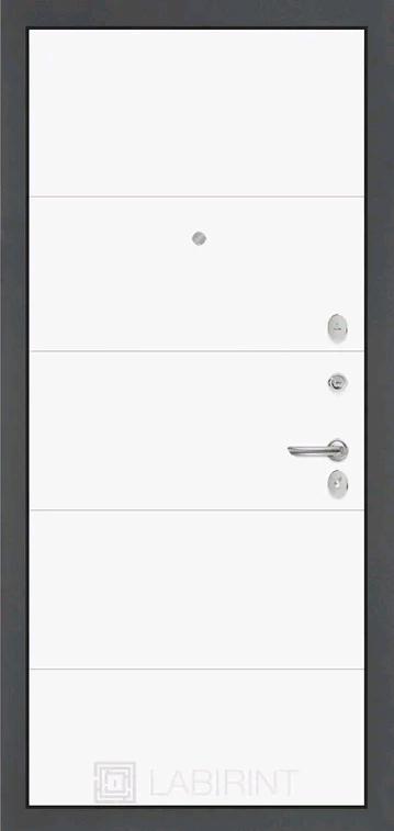 дверь Labirint Beton 13, Цвет "Белый софт" - Image 2