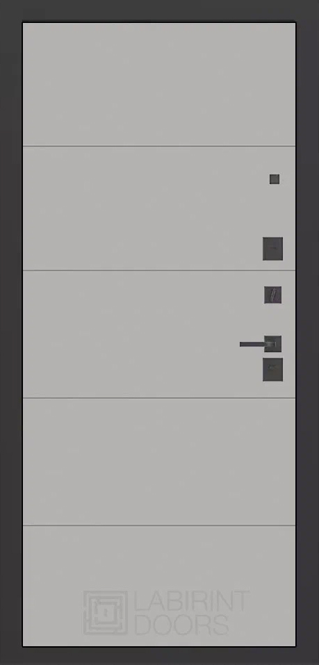 дверь Labirint CARBON 13, Цвет "Грей Софт (Серый светлый)" - Image 2