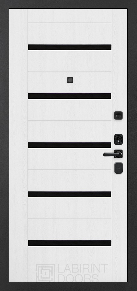 дверь Labirint ISSIDA 01, Цвет "Белое дерево" - Image 2