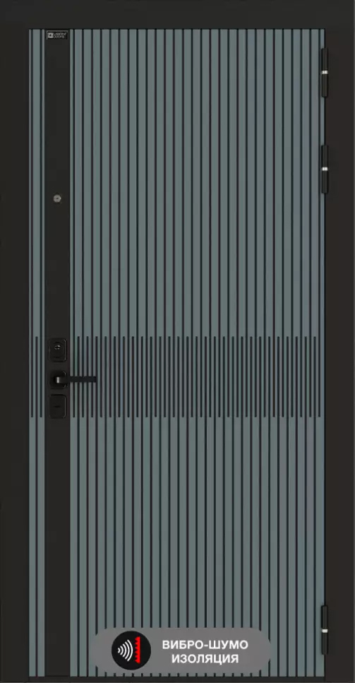 дверь Labirint ISSIDA 13, Цвет "Графит софт" - Image 1