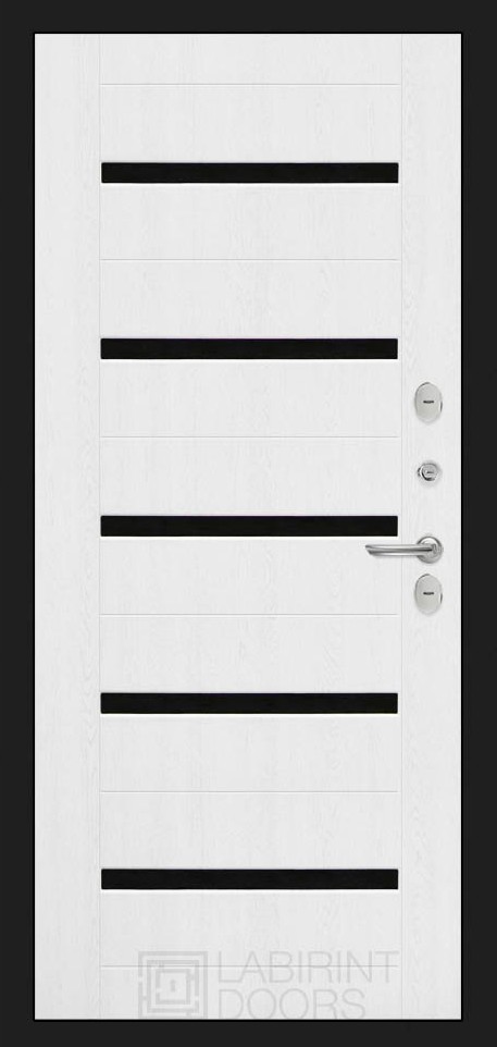 дверь Labirint Термо Лондон 01, Цвет "Белое дерево" - Image 2