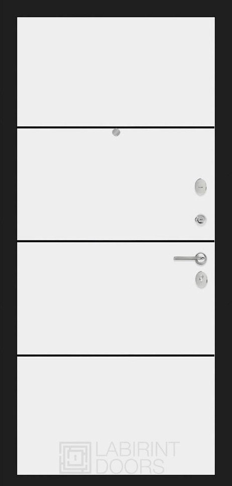 дверь Labirint Urban 25, Цвет "Белый софт" - Image 2