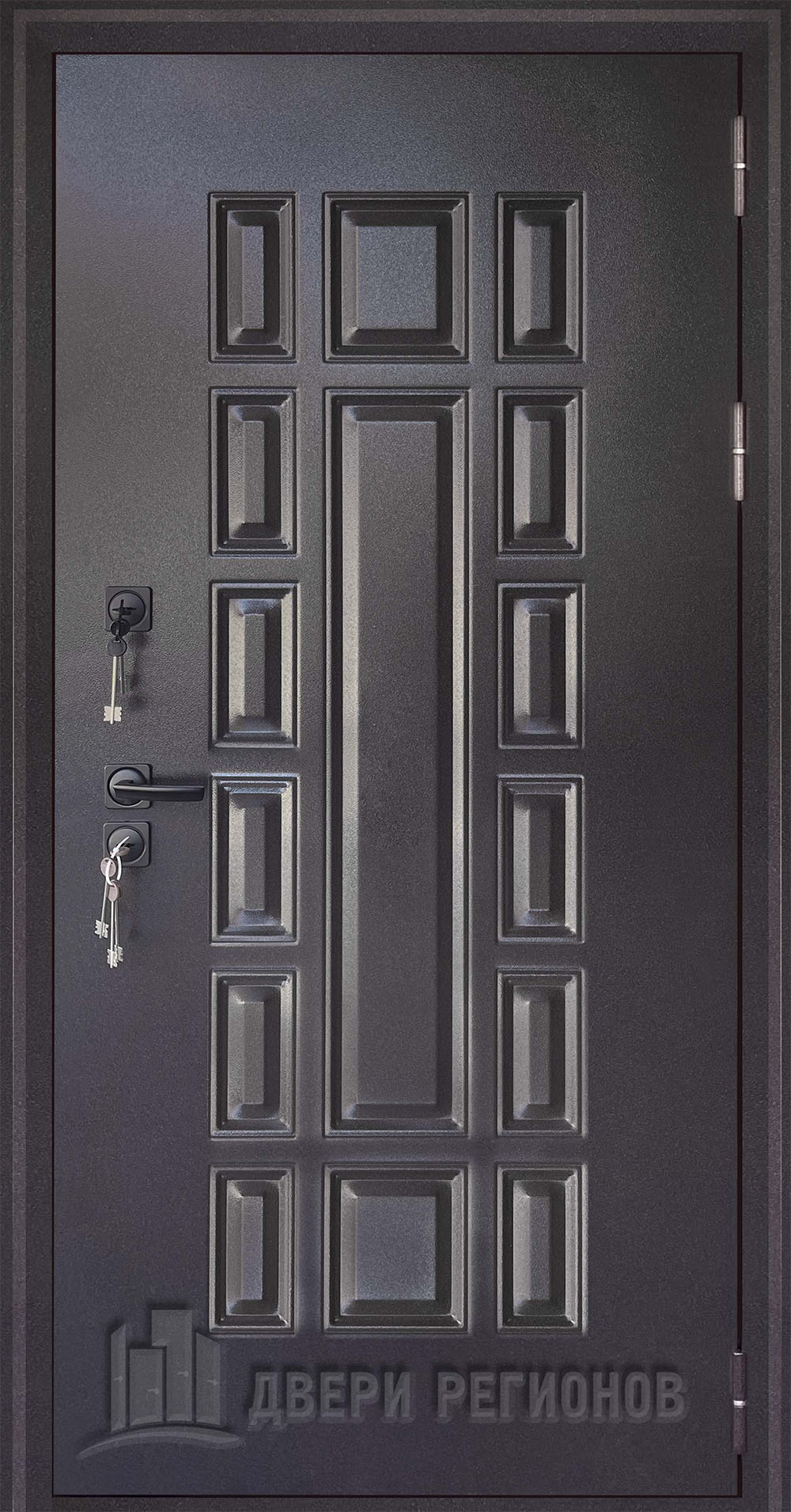 дверь Regidoors ПАНЦИРЬ ТЕРМО Style S11 "Эмаль белая" - Image 1