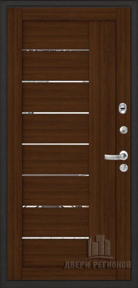 дверь Regidoors Центурион Mottura LIGHT 2110 с зеркалом "Орех вельвет" - Image 2