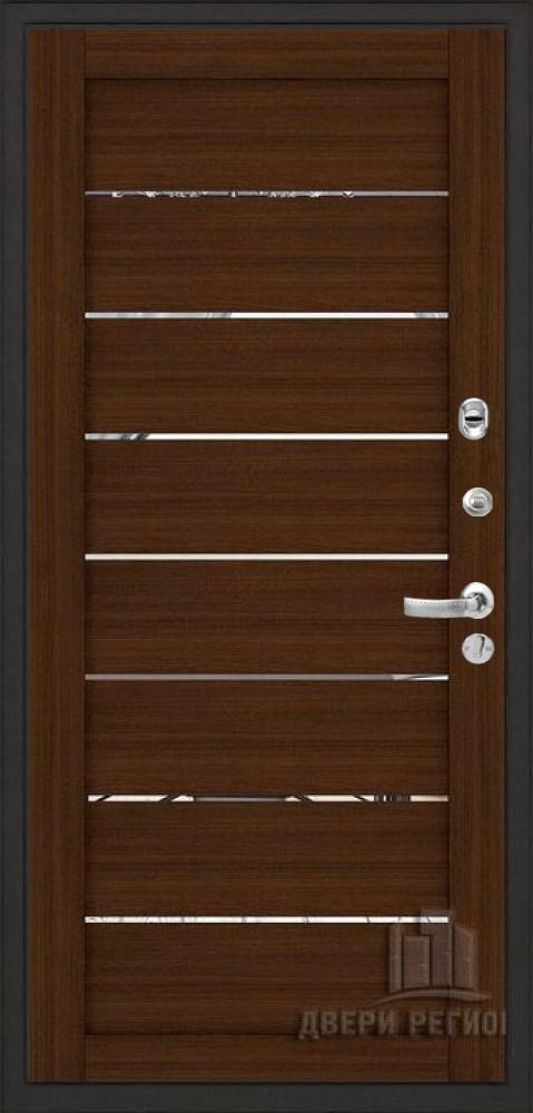 дверь Regidoors Центурион Mottura LIGHT 2125 с зеркалом "Орех вельвет" - Image 2